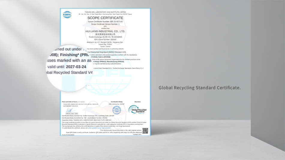 HuiLiang_GRS_Certificate